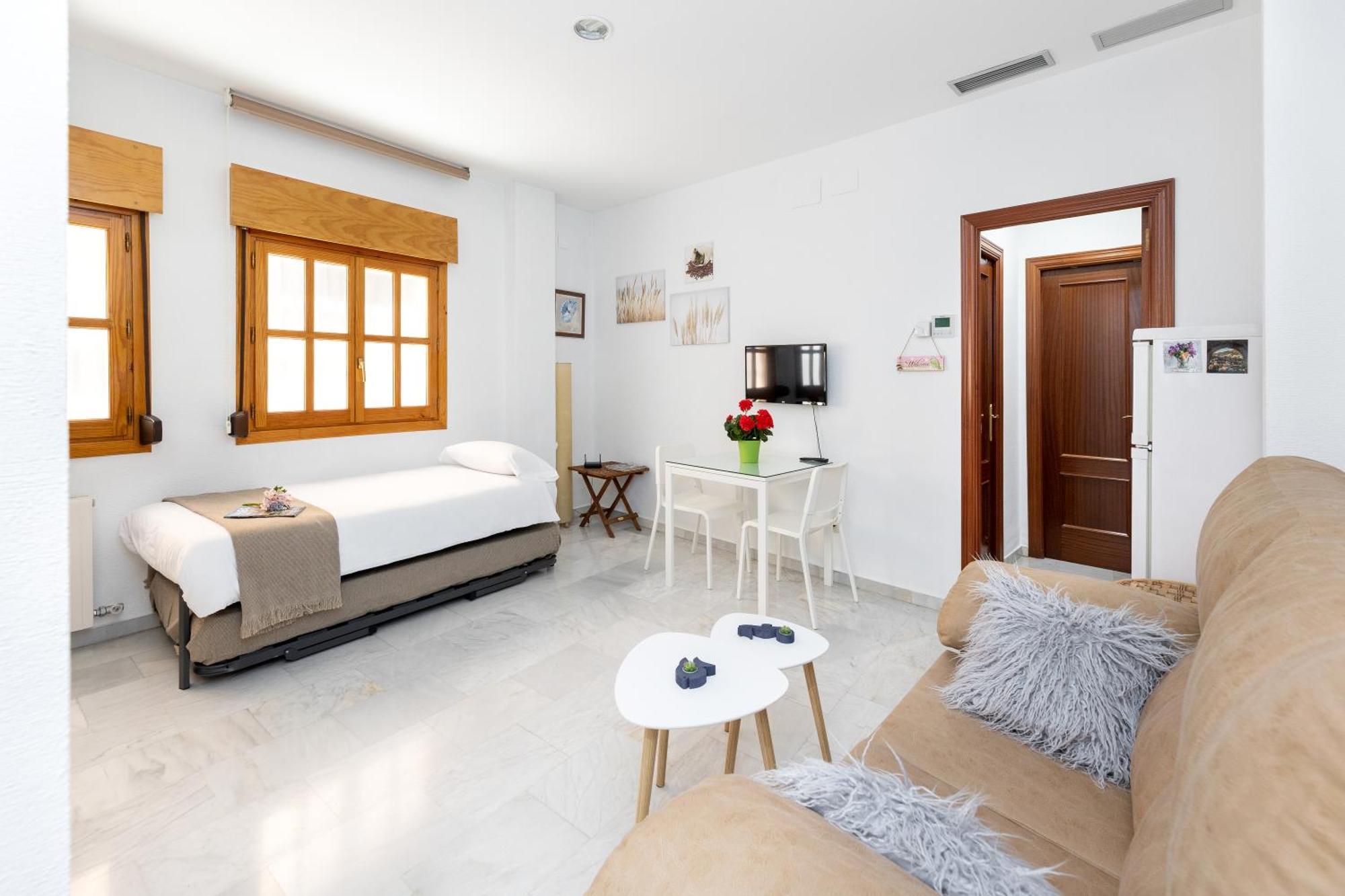 Apartamento Adultos Centro Nueva De La Virgen 2 Free Parking * Granada