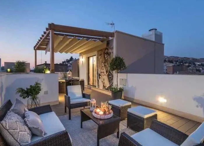 Luxury Plaza Nueva Retreat Panoramic Terrace