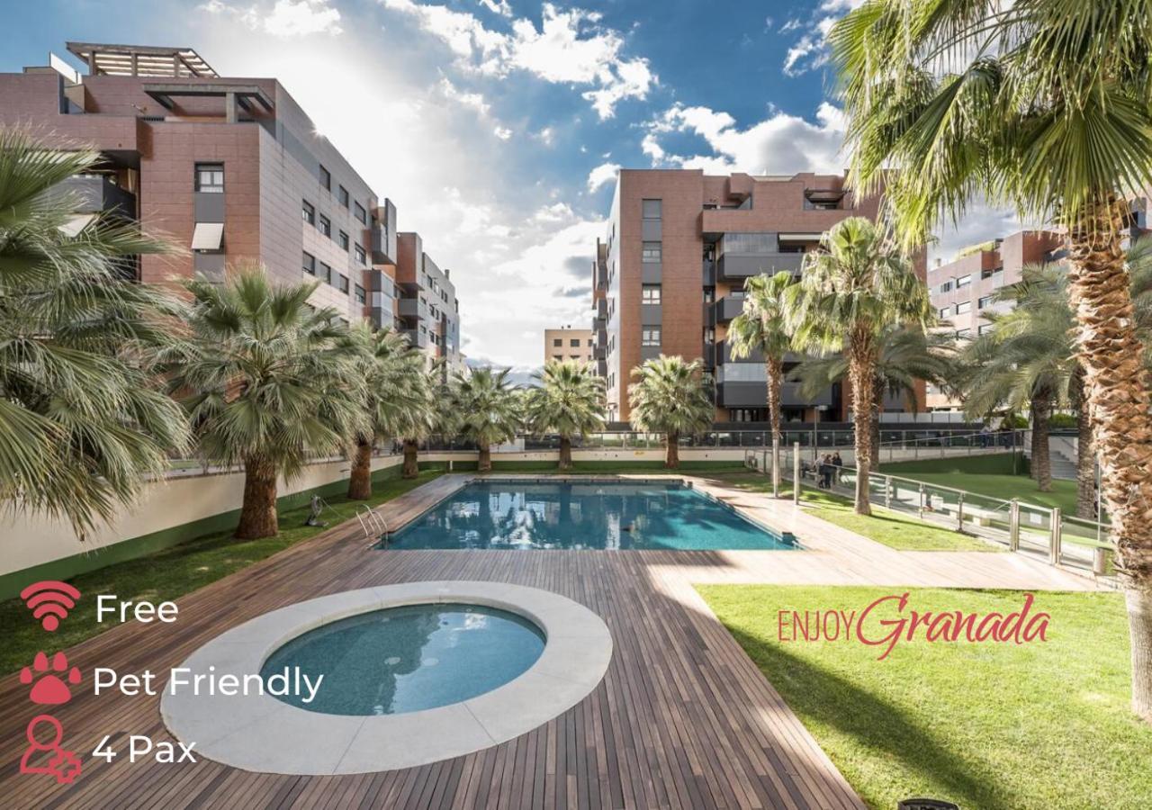 Enjoygranada Emir 3f - Pool, Gym & Free Parking Apartamento *