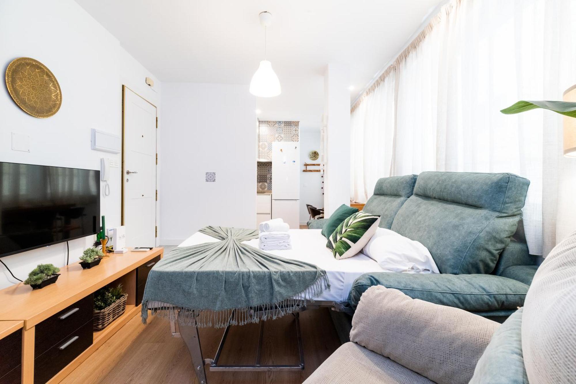 Precioso En El Centro De Apartamento *