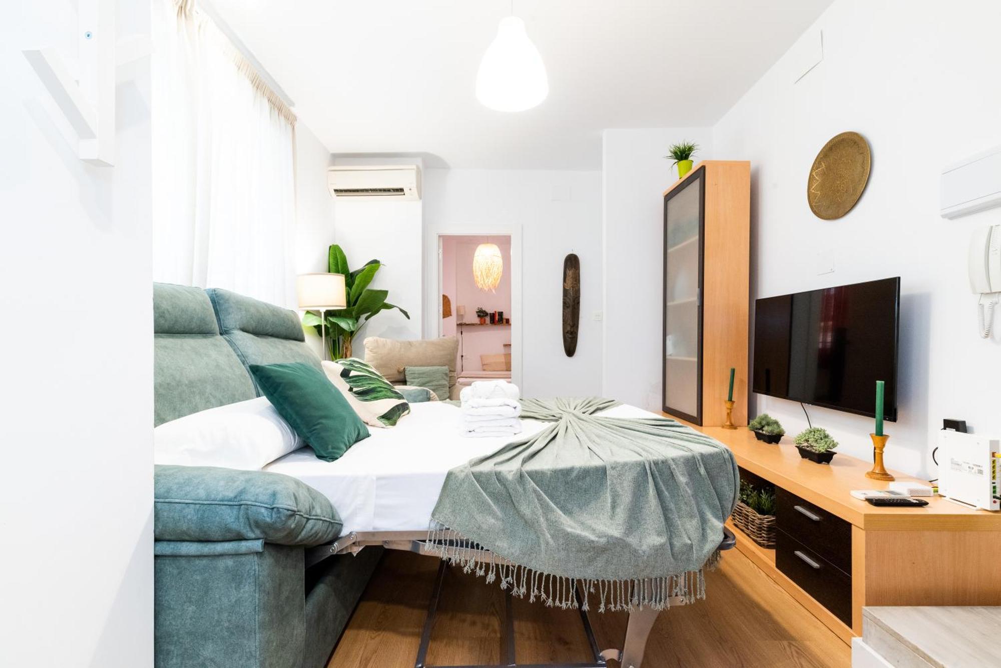 Precioso En El Centro De Apartamento