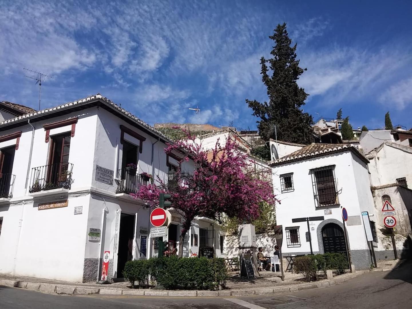 Charming Albaicin Patio Flat Free Onsite Parking Apartamento
