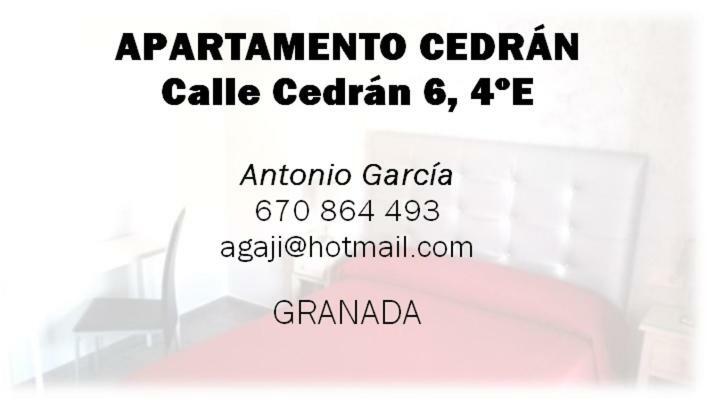 Cedran 6 Apartamento Granada