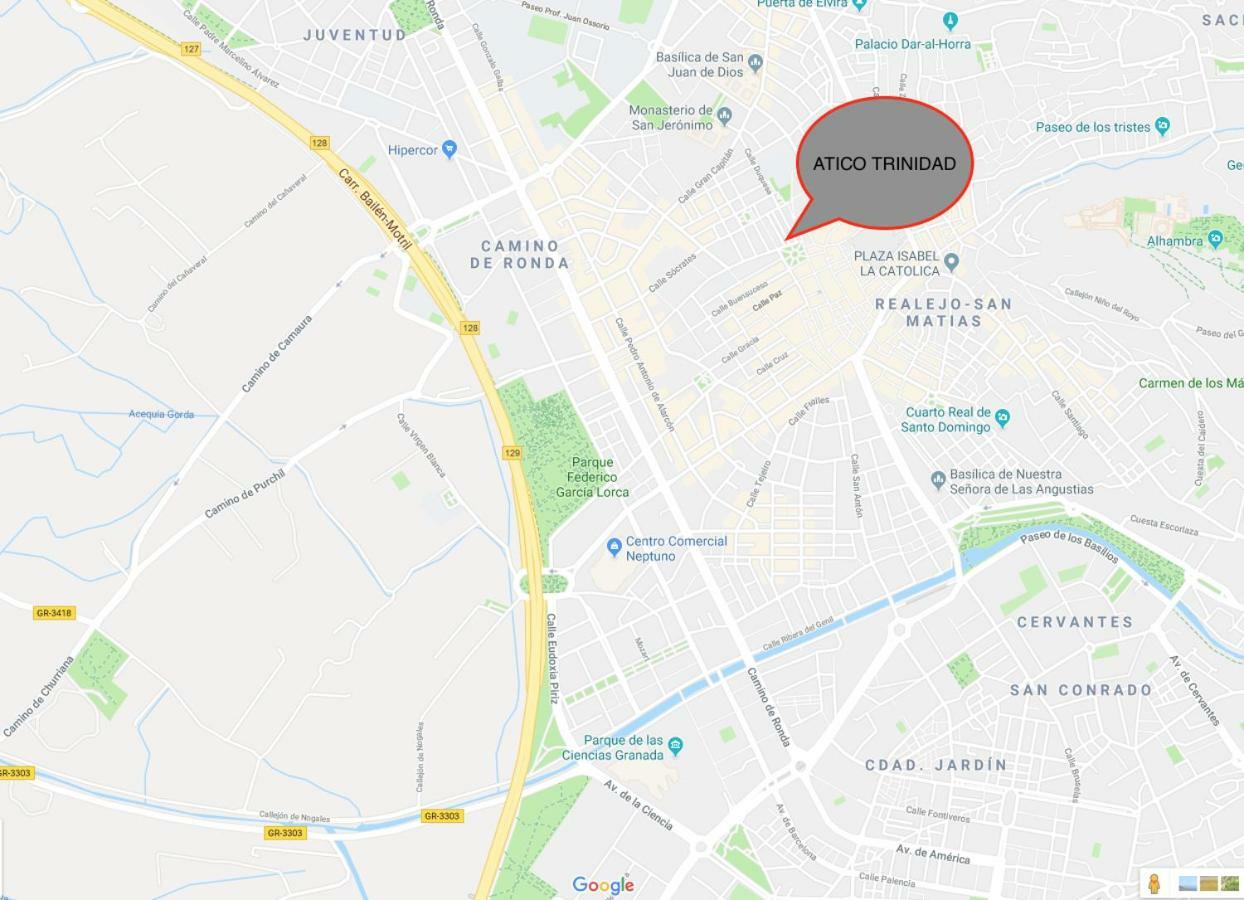Apartamento Atico Duplex Plaza De La Trinidad Granada