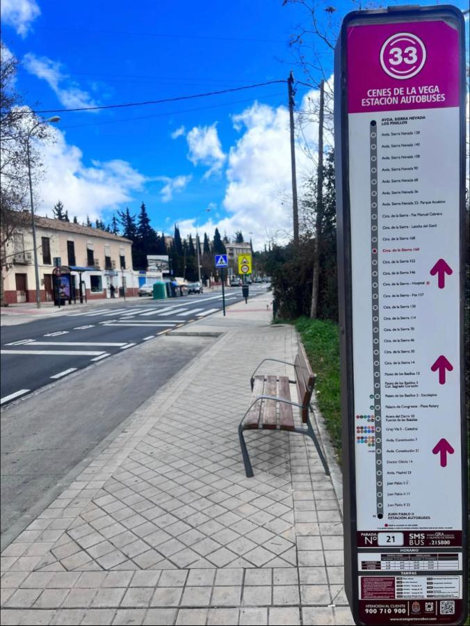 Casa Ideal Familias Y Grupos Con Balcones Exterior Soleada Patios Cerca Alhambra, Sierra Nevada, Rio Genil, Lancha Del Genil, Parque Llano Y Reloj Del Sol Con Barbacoas, Campo De Futbol, Circuito Gimnasia Homestay Granada