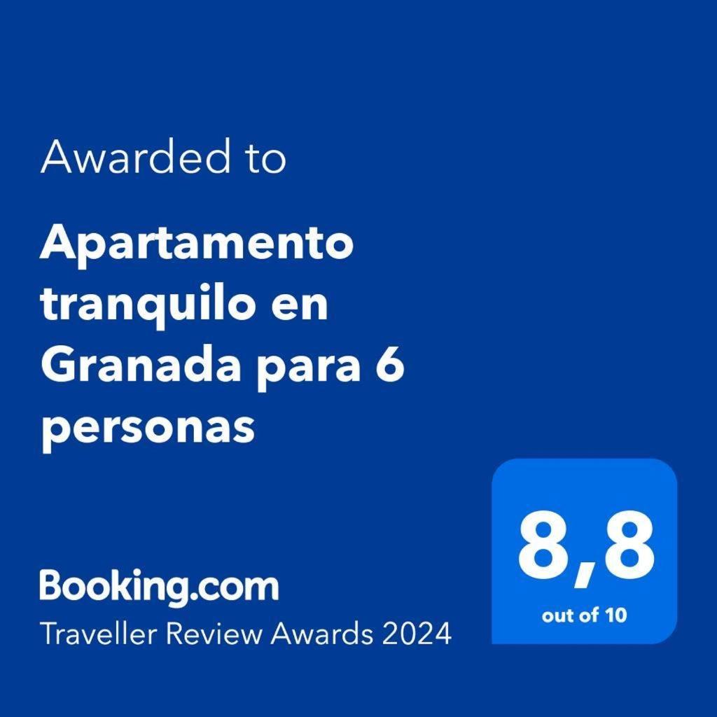 Tranquilo Y Preparado Con Normas Actuales 6 Personas Apartamento Granada